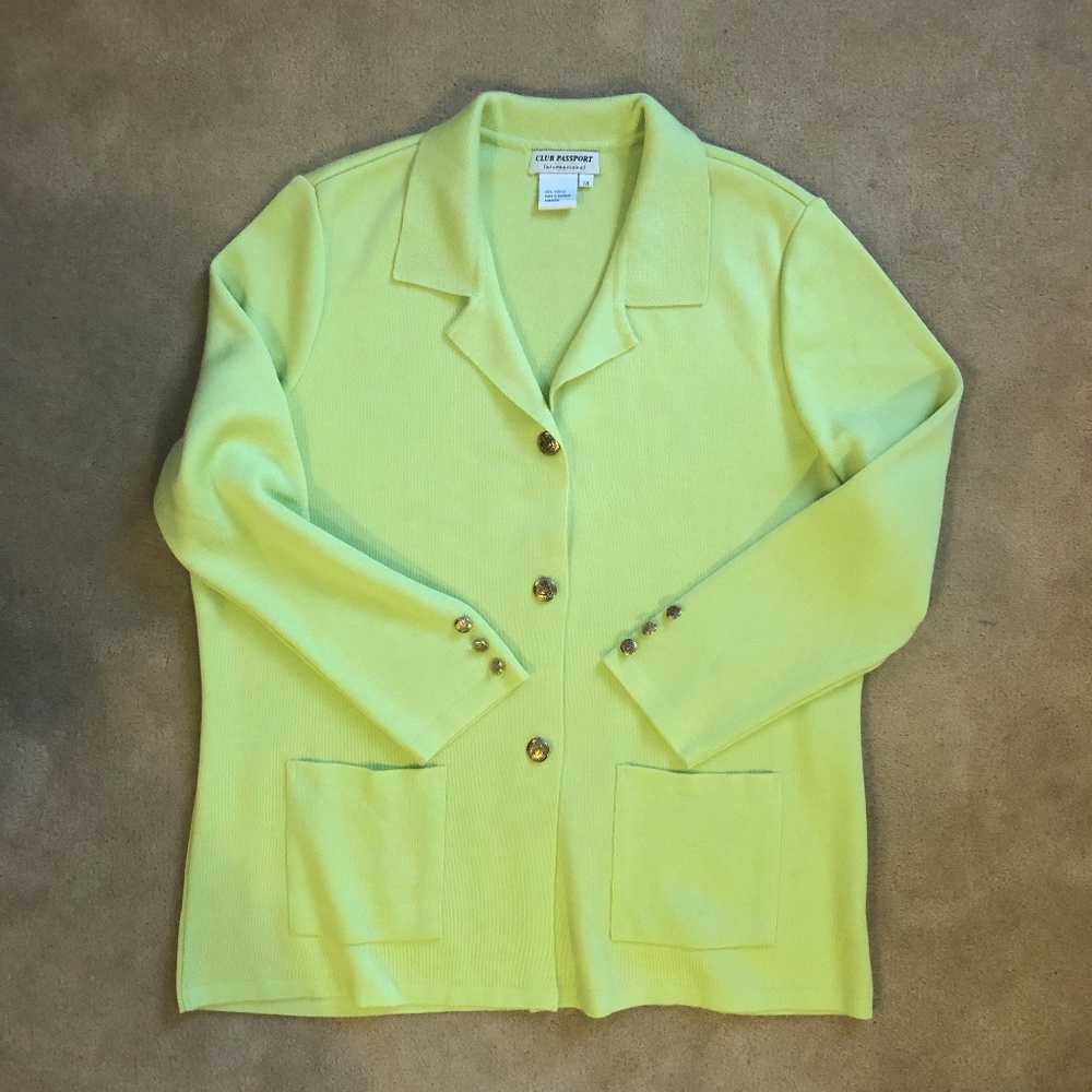 Plus Size Women's Sweater Jacket